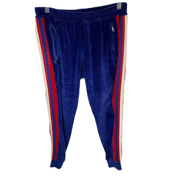 GUCCI MENS SWEAT PANTS BLUE SIZE SMALL 32' MADE IN ITALY MSRP $1480 - Picture 2 of 16